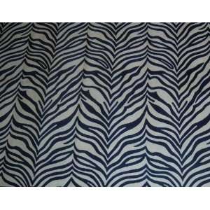   Rug Zebra Blue Chain Stitched Wool Rug(3X5FT) Furniture & Decor