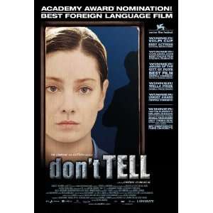  Dont Tell Movie Poster (27 x 40 Inches   69cm x 102cm 