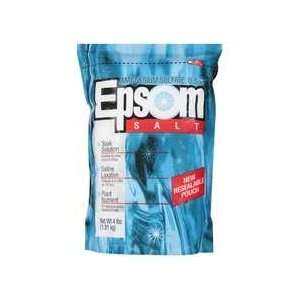 Magnesium Sulfate Laxative & Soaking Solution Epsom Salt, 4 Lb Pack of 