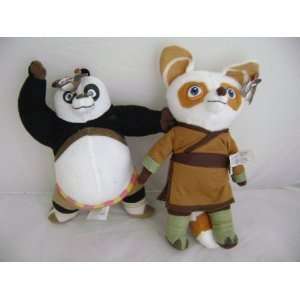  Kohls Kung Fu Panda Po Panda Master Shifu Plush Doll 