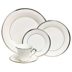   Platinum Banded 5 Piece Place Setting, Service for 1