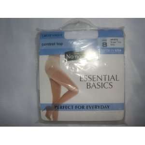  No Nonsense Essential Basics Pantyhose Control Top White 