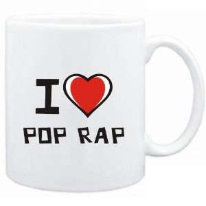  Mug White I love Pop Rap  Music