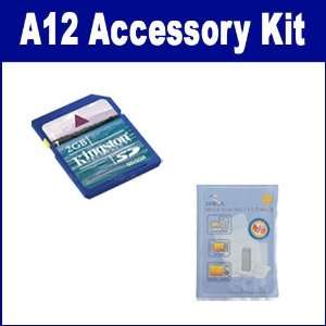  Ricoh A12 Digital Camera Accessory Kit includes ZELCKSG 