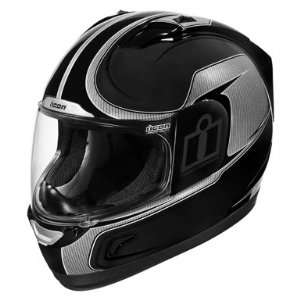   Reflective Black Motorcycle Helmet (Medium 0101 5521) Automotive