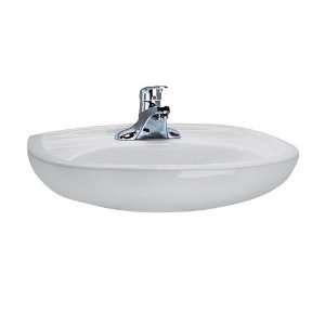 American Standard 0113.808.165 Colony 24 Inch Pedestal Sink Basin with 