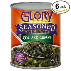 Glory Foods Seasoned Collard Greens Grocery & Gourmet Food