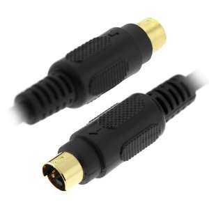  6 FT S Video SVideo Cable Gold Male/Male Camcorder 6ft 
