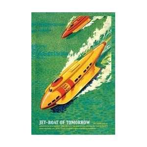  Jet Boat of Tomorrow 20x30 poster