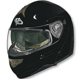  Vega Summit 3.0 V Com Helmet   2X Large/Black Automotive
