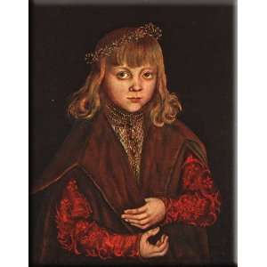   Prince of Saxony 13x16 Streched Canvas Art by Cranach the Elder, Lucas