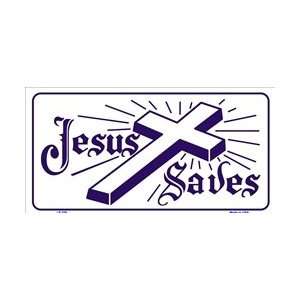  Jesus Saves License Plate Automotive