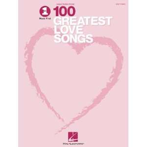  VH1s 100 Greatest Love Songs   Easy Piano Songbook 