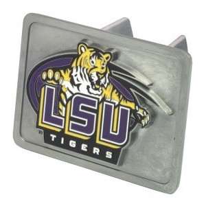  LSU Tigers Pewter Trailer Hitch Cover