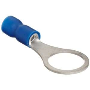 Morris Products 10040 Ring Terminal, Vinyl Insulated, Blue, 16 14 Wire 
