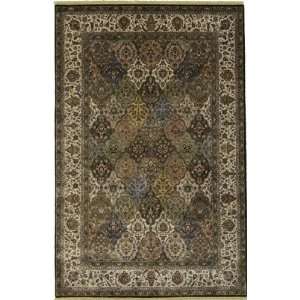  510 x 90 Ivory Hand Knotted Wool Tabriz Rug