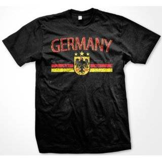 Germany Eagle Crest International Soccer T shirt, German Soccer Mens T 