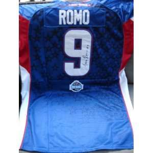  Tony Romo Signed Jersey   Pro Bowl COA 