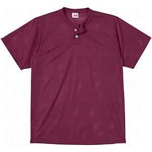  A4 Boys 2 Button Mesh Henleys