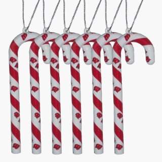  Collectible Wear 110417 Candy Cane Orn Set  Wisconsin 
