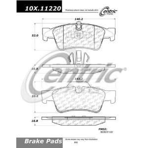  Centric Parts 100.11220 100 Series Brake Pad Automotive
