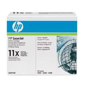 Hewlett Packard HP 11X LaserJet 2420, 2430 Smart Print Cartridge Dual 