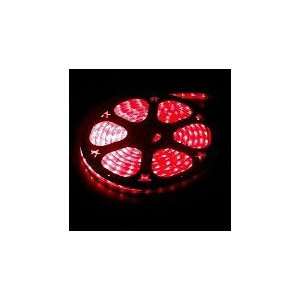  foot section of red 12 volt 1/2 inch led rope light