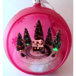  Mr. Christmas Christmas Vignette Ornament   Train/musical 