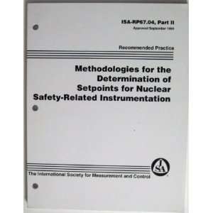    Related Instrumentation (ISA RP67.04, Part II Recommended Practice