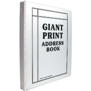  Giant Print Address Book