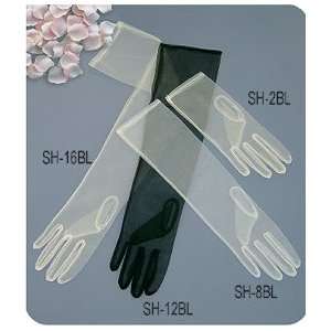  Dress Glove Sheer Model #[SH 16BL] Opera, White Beauty