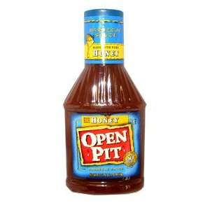 Open Pit Honey BBQ Sauce 18 oz   6 Unit Grocery & Gourmet Food