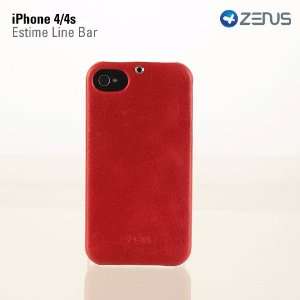   Case Estime Genuine Leather Bar Series   Royal Red Electronics
