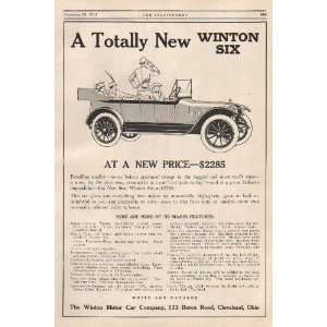  1914 Winton Motor Car Advertisement Winton Six Everything 