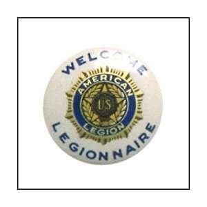    Vintage American Legion Pin Back Button 1950 