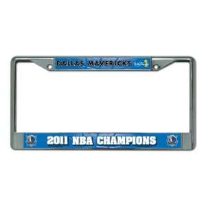  NBA Dallas Mavericks NBA Champions Chrome Frame Sports 