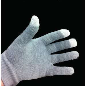  Gray Touch Screen Gloves   Stretch Size Fits All   For 