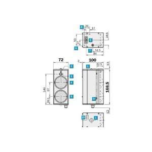  ABB, B6S 1F, 804325473910, 3PH STR,120/60,OPEN, B6S1F 