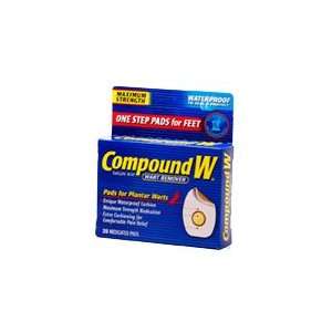  Compound W 1 Step Plantar Pads Size 20 Health & Personal 