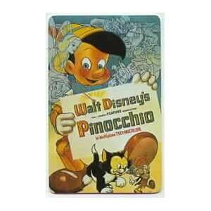   Card Walt Disney Movie Poster Pinocchio (In Multiplane Technicolor