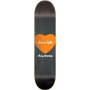  Chocolate Brenes Heart Skateboard Deck   7.81 Sports 