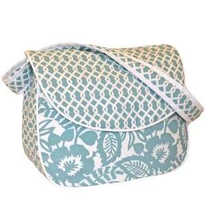  Totally Turquoise Messenger Diaper Bag Baby