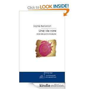 Une vie rare (French Edition) Sophie Benarrosh  Kindle 