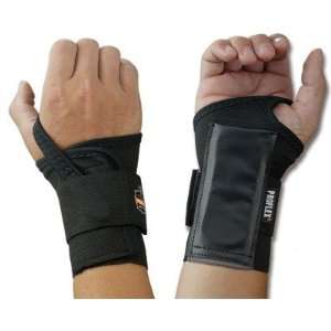   Black Right Hand Wrist Support With Open Center Stay