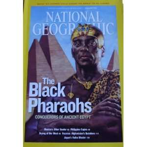   Geographic Magazine February 2008 The Black Pharoahs Ancient Egypt