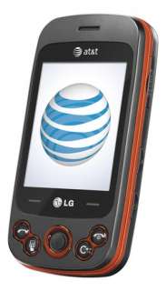 Wireless LG Neon II Phone, Orange (AT&T)