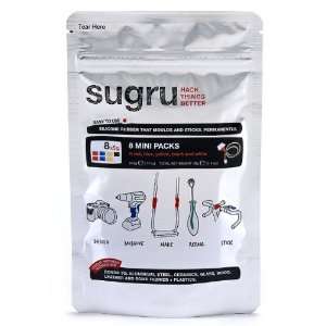  Sugru Air curing Rubber   8 x 5g   Black Electronics