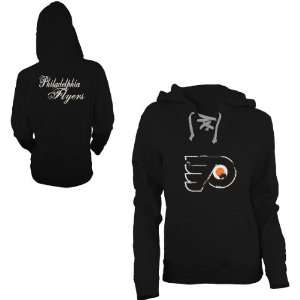   Hockey Philadelphia Flyers Womens Stitchup Lace Hooded Sweatshirt