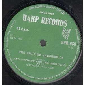  CELTS GO MARCHING ON 7 INCH (7 VINYL 45) UK HARP 1967 