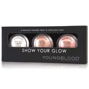    Youngblood   Show Your Skin Glow Radiant Powder Trio Beauty